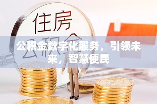 杞县公积金数字化服务，引领未来，智慧便民