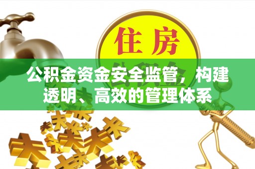 杞县公积金资金安全监管，构建透明、高效的管理体系