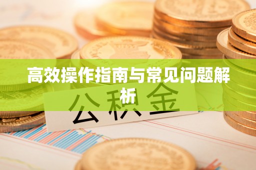 杞县高效操作指南与常见问题解析