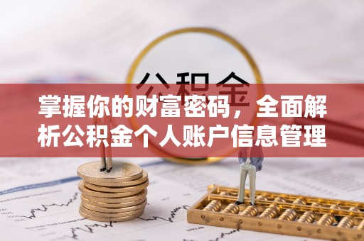杞县掌握你的财富密码，全面解析公积金个人账户信息管理与优化