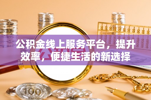 杞县公积金线上服务平台，提升效率，便捷生活的新选择