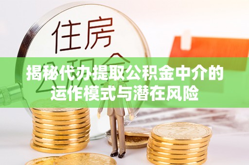 杞县揭秘代办提取公积金中介的运作模式与潜在风险